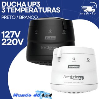 Chuveiro EnerDucha Up3 Br/Pt 3 Temperatura 5.500W 127V 220v  Enerbras em Oferta na Shopee