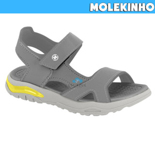 Sandália Molekinho Infantil Menino Papete Velcro Conforto Original em Oferta na Shopee