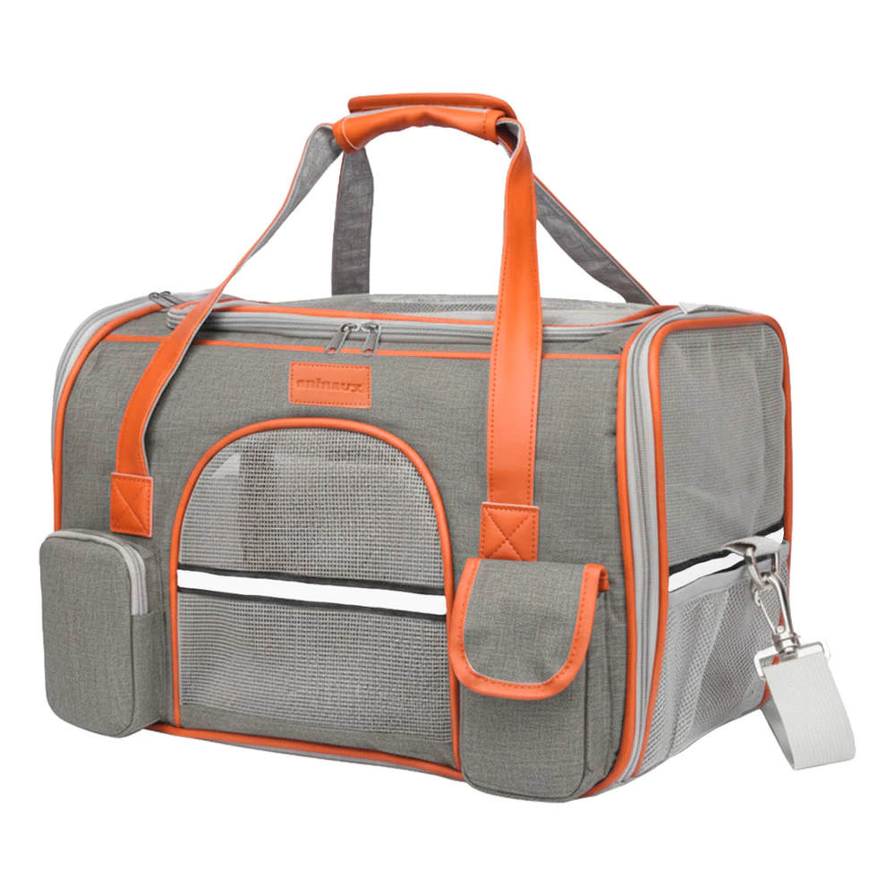 Bolsa Transporte Pet Viagem Passeio Aéreo Cães Gatos até 8kg