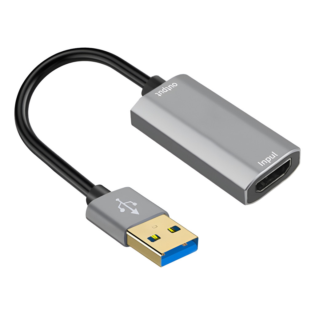 Placa De Captura De Áudio E Vídeo Hdmi Usb 3.0 1080p 60fps