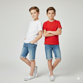 Camisas Gola Padre Infantil Menino 100% Algodão Urbano - Camiseta Portuguesa Slim - Blusa Henley 2 ao 16 em Oferta na Shopee