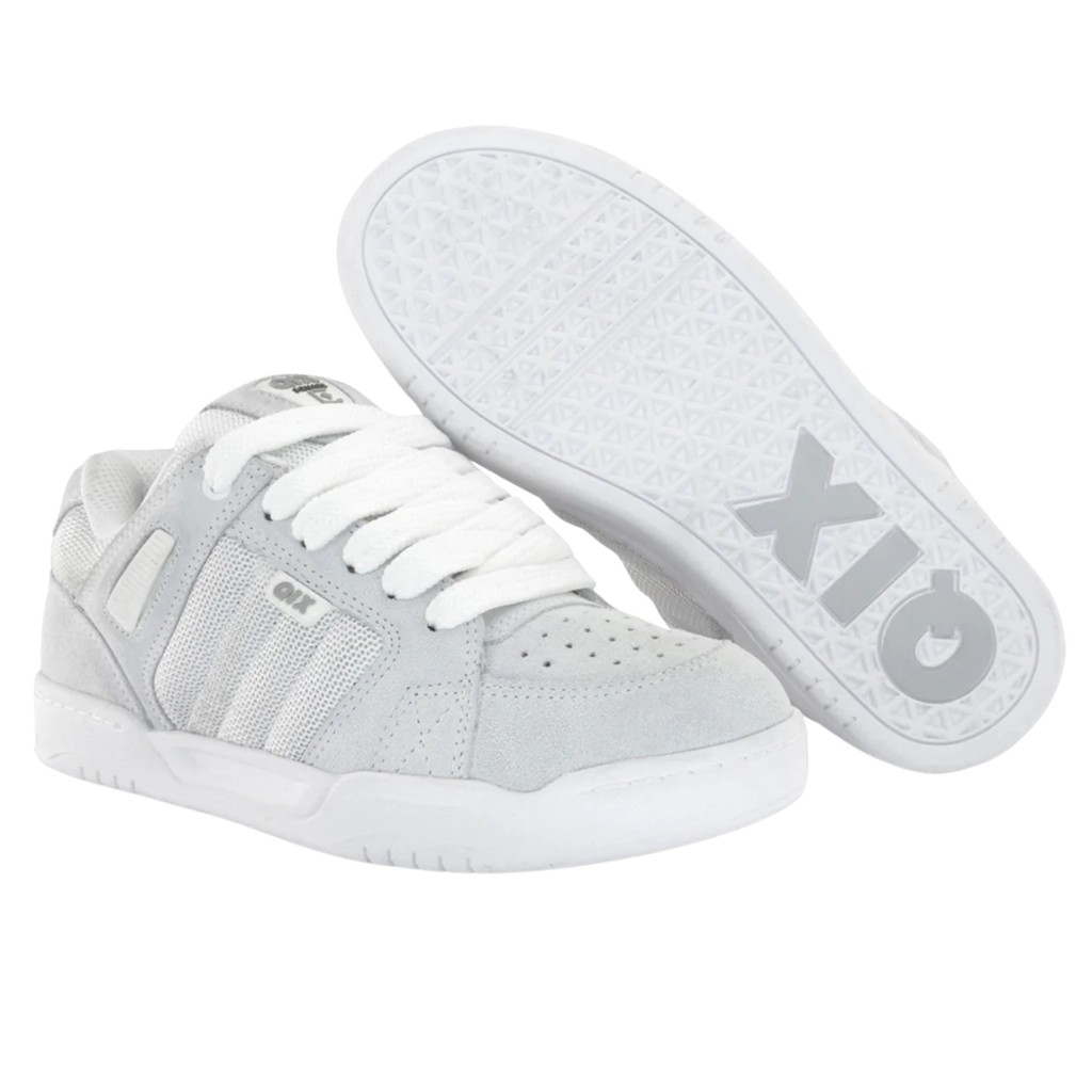 Tenis Qix Square Suede Branco Original-3197
