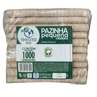 PAZINHA MADEIRA P/SORVETE C/1000 THEOTO em Oferta na Shopee