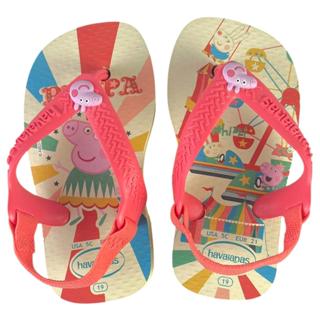 Chinelo Havaianas Baby Peppa Pig Original Infantil Elástico Conforto Licenciado em Oferta na Shopee
