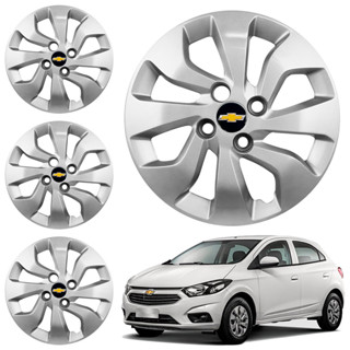 Jogo Calota Aro 14 Onix 2017 2018 2019 Emblema Resinado em Oferta na Shopee