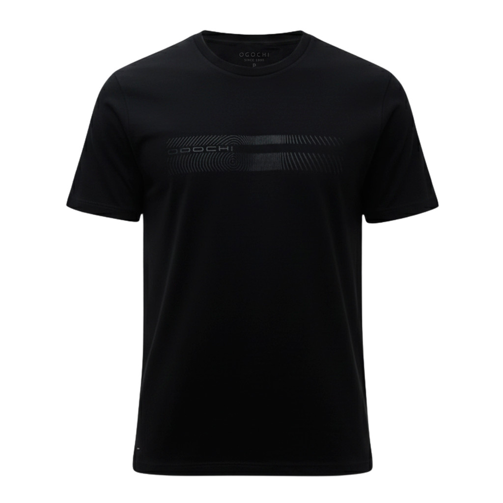 Camiseta OgochI Masculina Preto Concept Shiny Detail