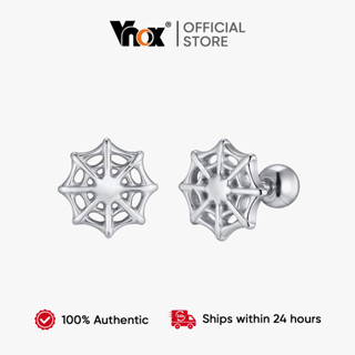 Vnox Men Stainless Steel Mesh Gothic Steel Color Pierced Earrings for Edgy Style em Oferta na Shopee