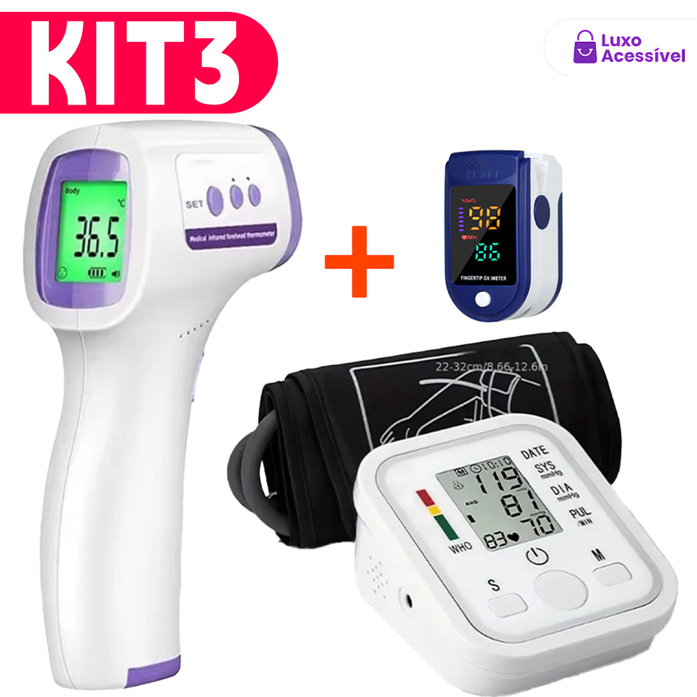 Oximetro com Termômetro: Onde Comprar | BuscaProdutos