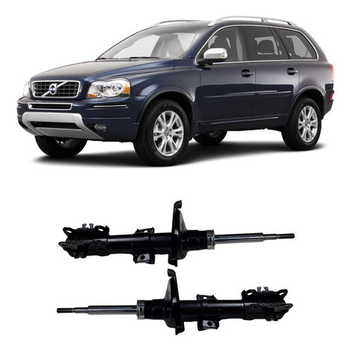Kit Par 2 Amortecedor Dianteiro Volvo Xc90 2002 A 2015