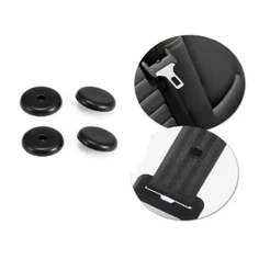 KIT 2 BOTÃO LIMITADOR DE CINTO DE SEGURANÇA MACHO E FEMEA