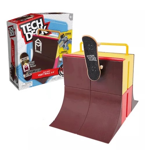 Tech Deck Pista Skate De Dedo Parede Vertical - Sunny 2894