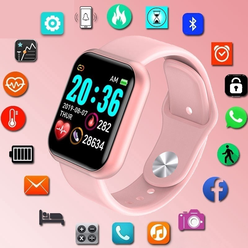 Smartwatch D20 Pro/ coloca foto na tela Esportivo Bluetooth DLL