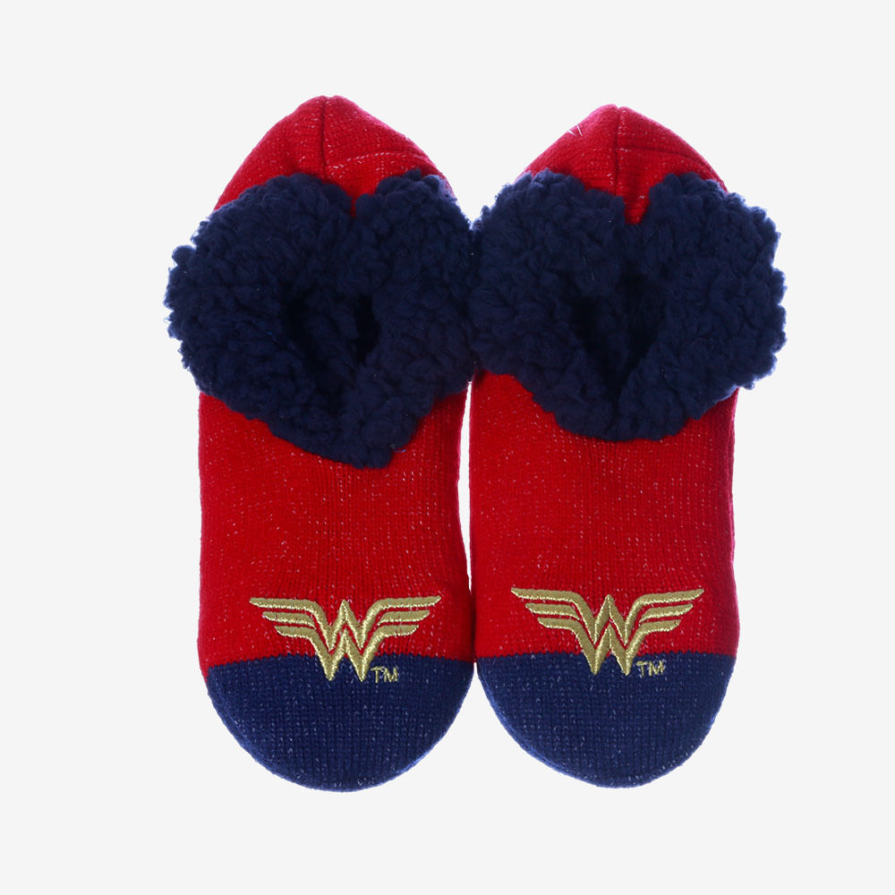 Meia Pantufofa Mulher-Maravilha – DC Comics em Oferta na Shopee