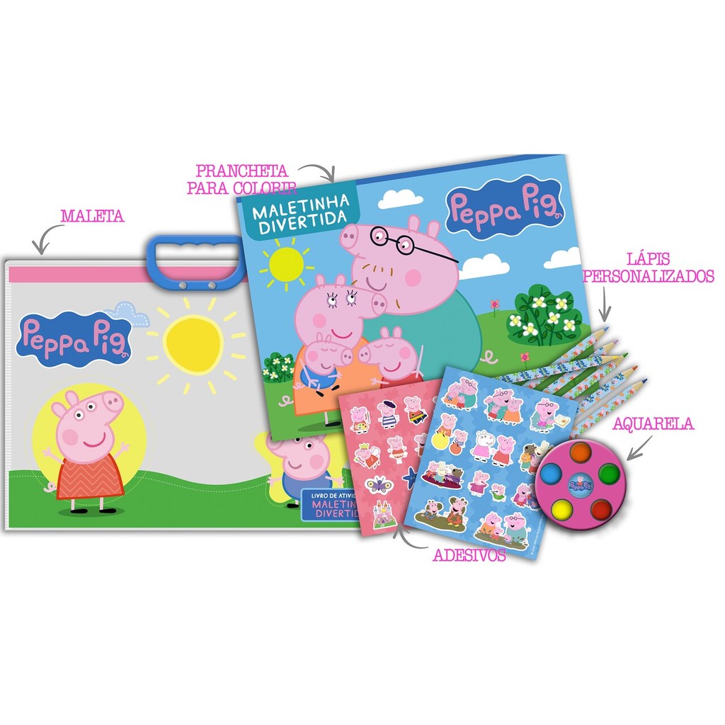 Peppa Pig Maletinha Divertida em Oferta na Shopee