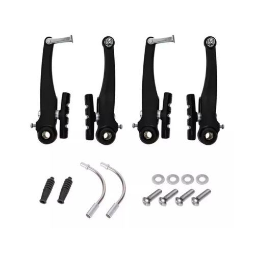 Freio V-Brake de Aço Revestido em Nylon com Sapata Orbital – Potência e Controle para sua Bike! · foto 2