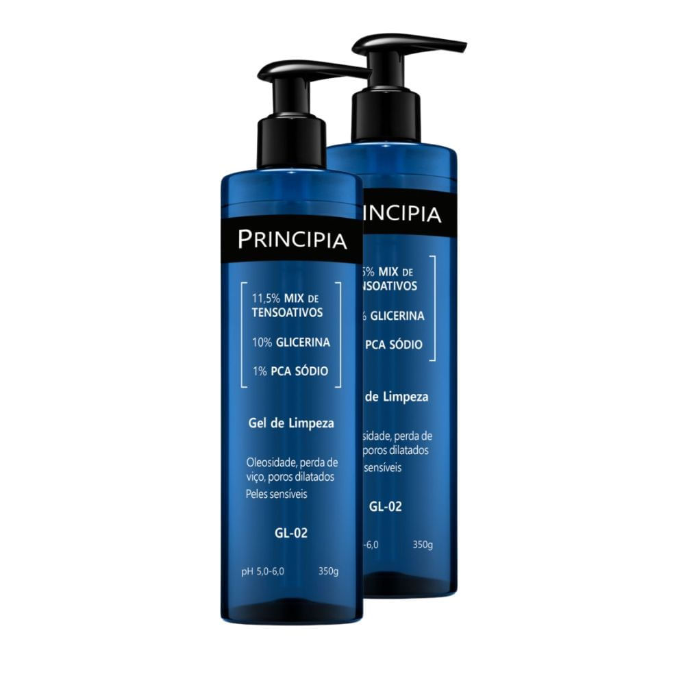 Kit 2 Gel de Limpeza Principia GL 02 350g em Oferta na Shopee