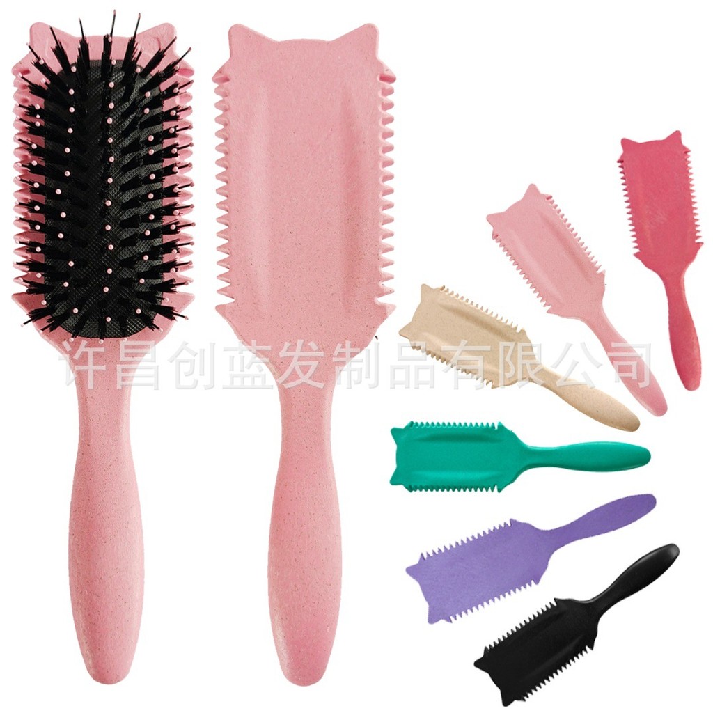 Bounce 2026 pente de orelha de gato de cabeleireiro de  escova de definição de estilo de dentes em Oferta na Shopee