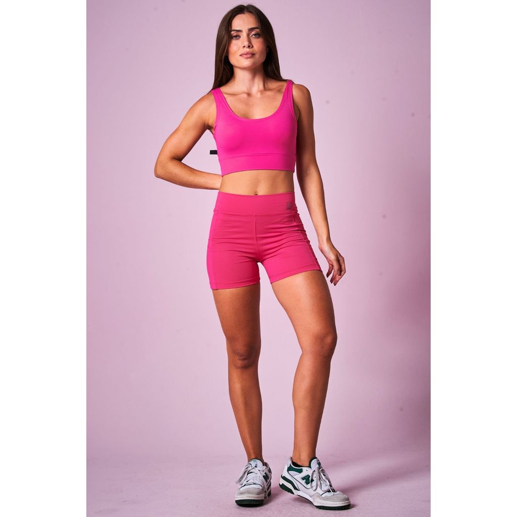 Detalhes do Top Feminino Fashion Fitness Planet Girls Pink