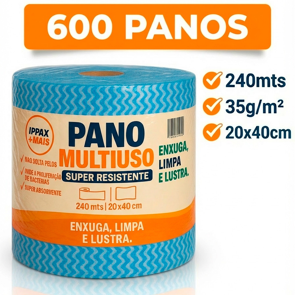 Bobina Pano Multi Uso 600 Panos: Onde Comprar | BuscaProdutos