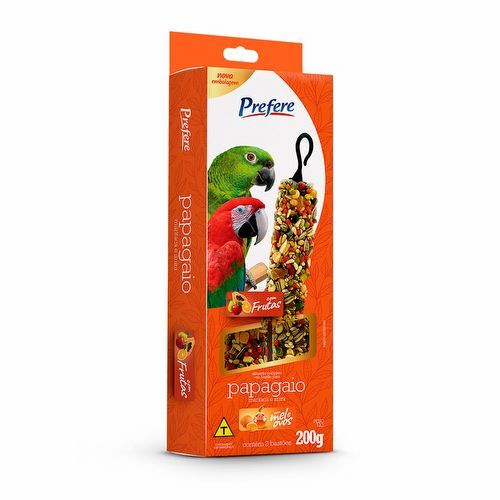 Prefere - Bastão para Papagaio Frutas - 200g