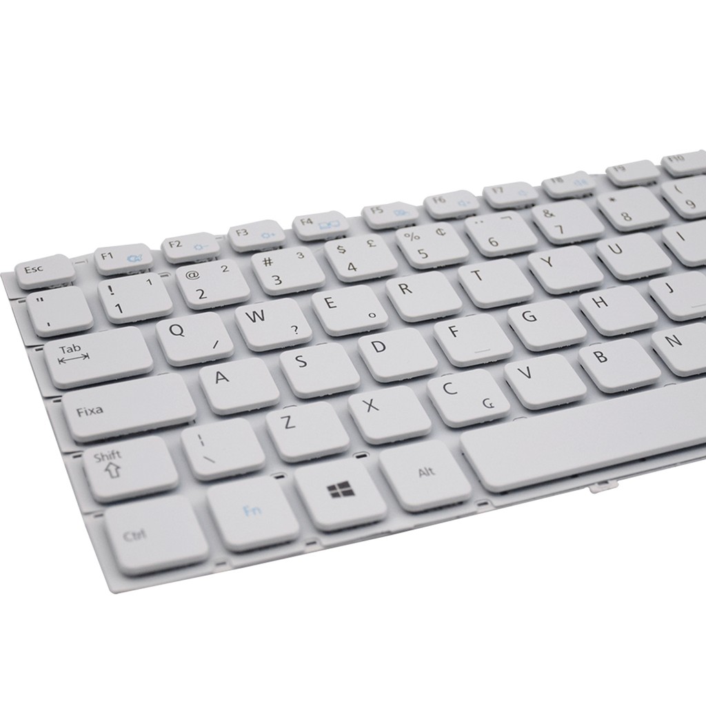 Detalhes do Teclado para Notebook Samsung Np Series NP270E5J-KD2 | ABNT2 Sem Moldura