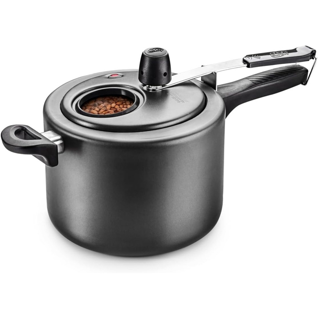 Panela De Pressão Antiaderente 4,5 Litros Cor Grafite Mta em Oferta na Shopee