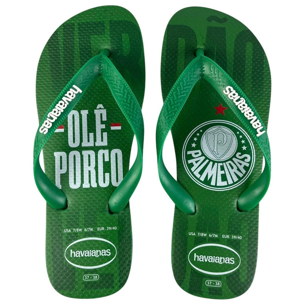 Chinelo Havaianas Masculino TOP Times Palmeiras Original