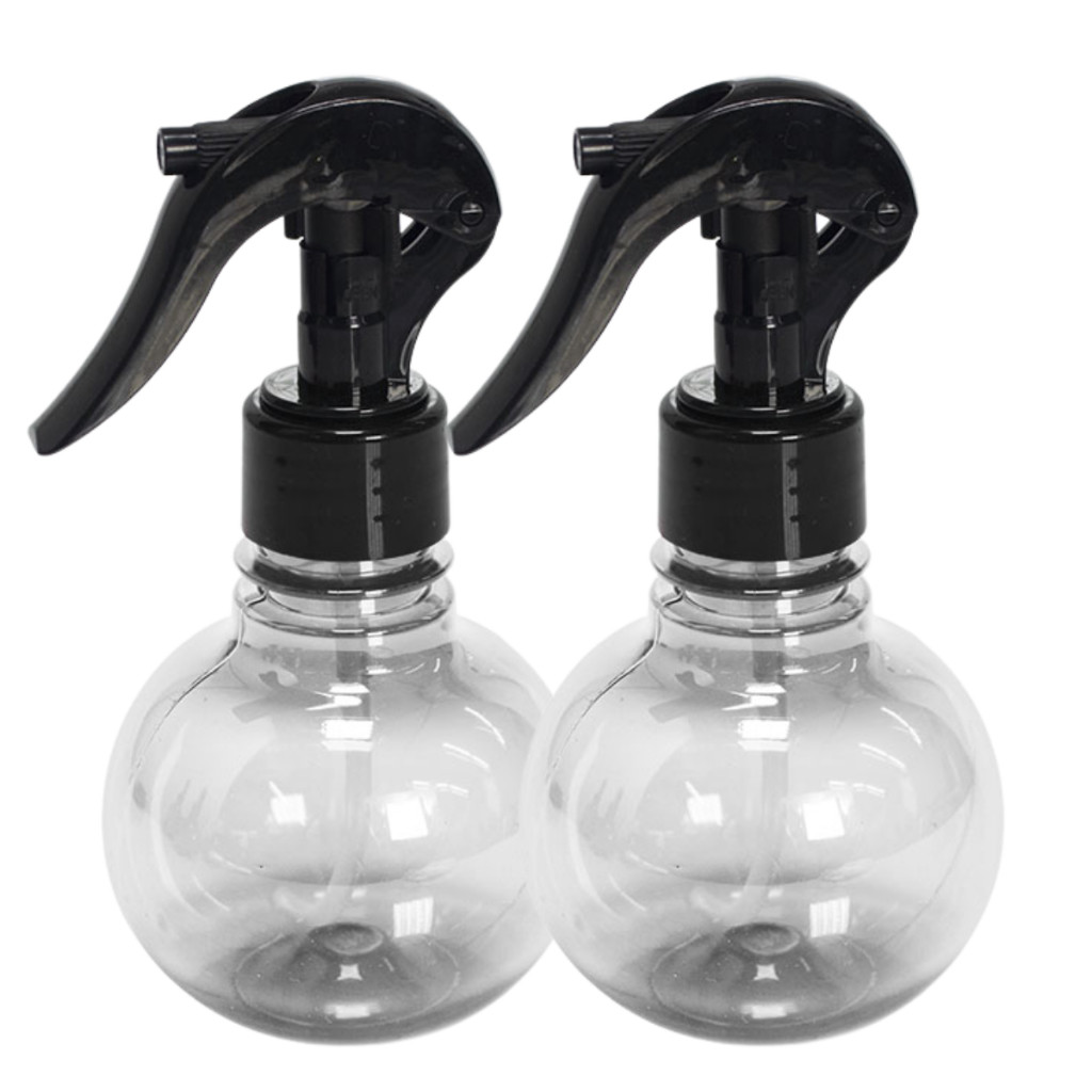 KIT 2 SPRAY BORRIFADOR PULVERIZADOR MINI BOLINHA 180ML