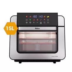 Air Fryer Oven Philco 15L Dupla Resistência PAF15B 110V