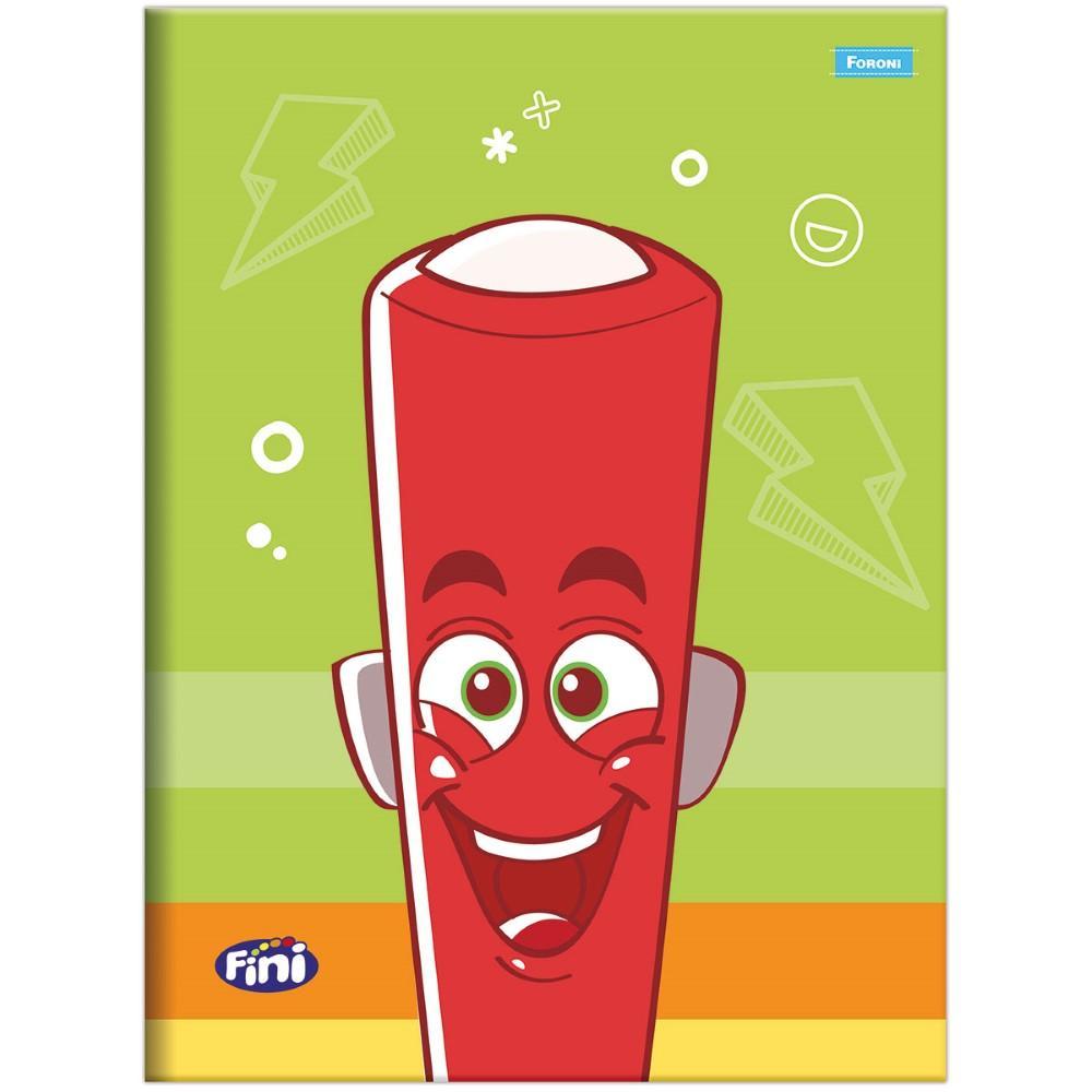 Caderno Brochurão Grande 20x27,5cm 80 Folhas Fini Tubes Foroni em Oferta na Shopee