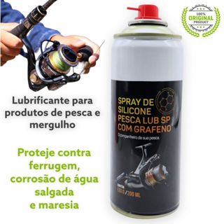 spray para lubrificar ferramentas de pesca em Oferta na Shopee
