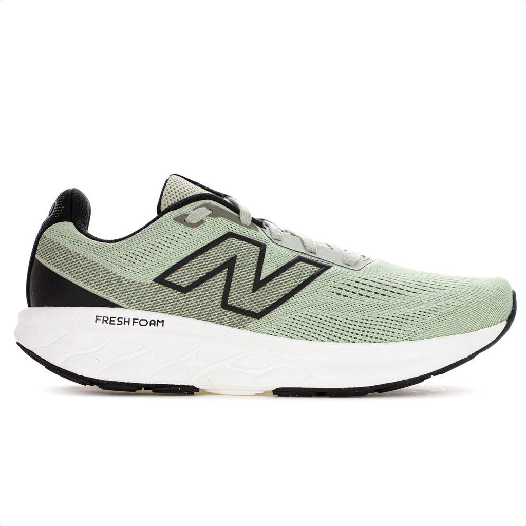 Tênis New Balance Fresh Foam 520 V9 Verde Claro e Preto - Masculino