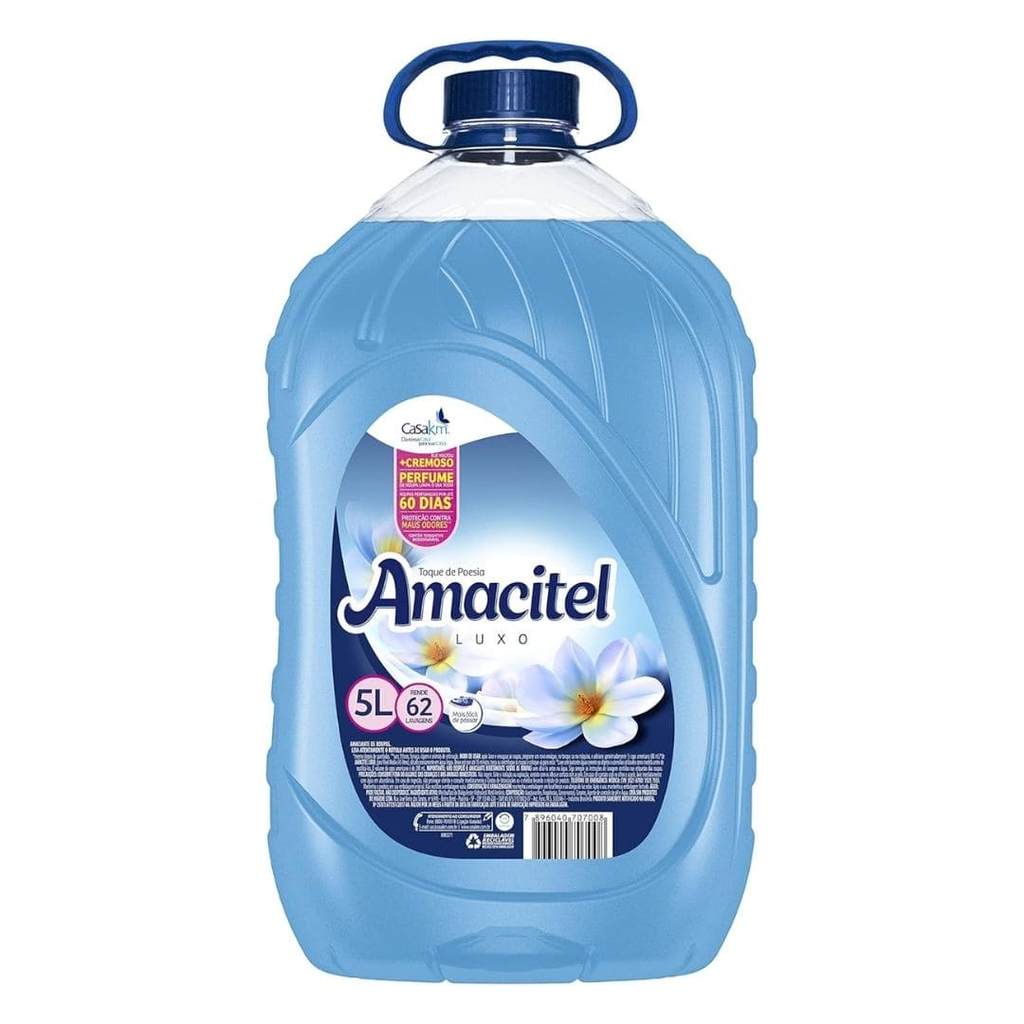 AMACIANTE LUXO TOQUE DE POESIA 5L  AMACITEL em Oferta na Shopee