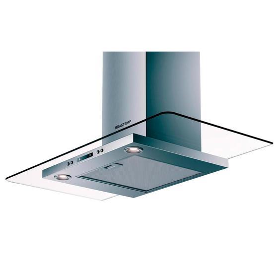 Coifa Vidro Plano de Parede Brastemp 90 cm - BAP90AR