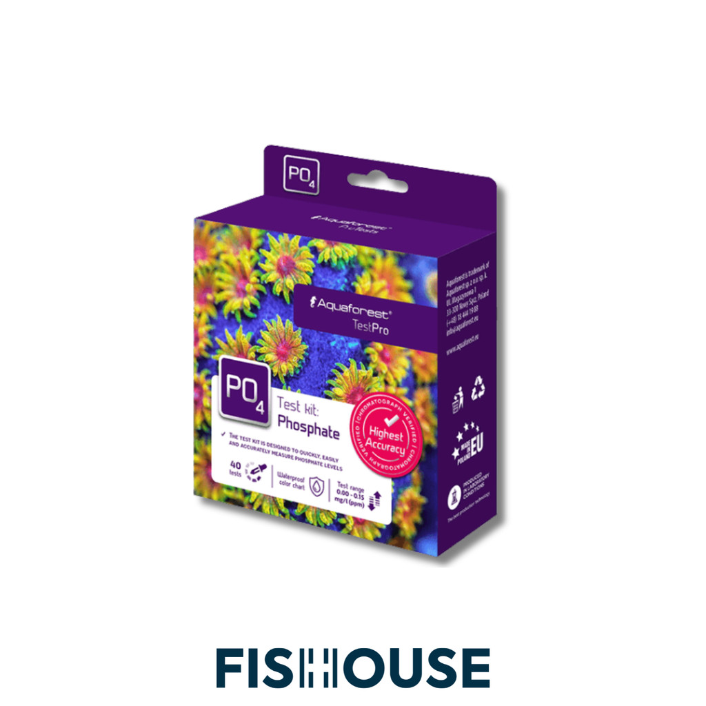 Teste de água salgada/marinho (Teste de Fosfato) - Reef Test Kit Phosphate Pro (PO4) - Red Sea
