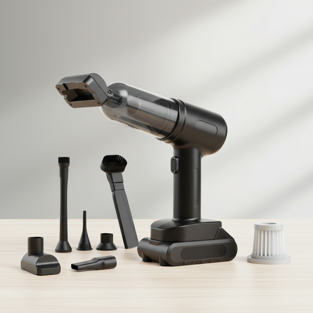 Aspirador Automotivo Portátil 24v Potente,compacto E Durável