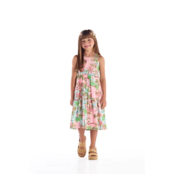 Vestido Infantil Cotton Quimby