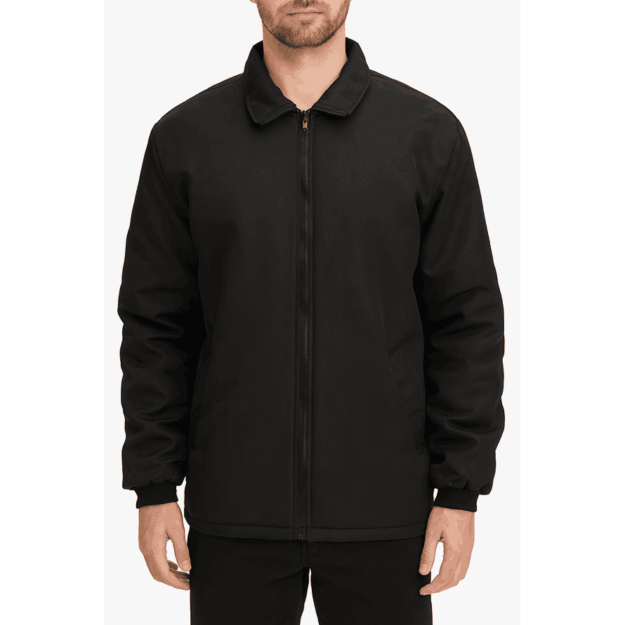 Jaqueta Oxford Preta para Trabalho – Leve e Reforçada