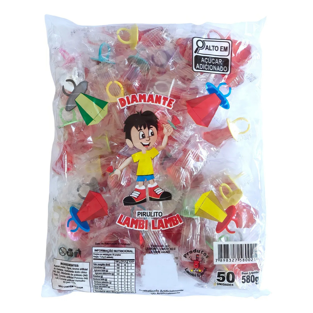 Anel de Pirulito Doce - Comprar com Melhor Preço em Lanches