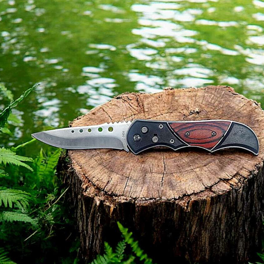 Canivete Automático Saque Rápido Esportivo Caça Pesca Com Clip em Oferta na Shopee