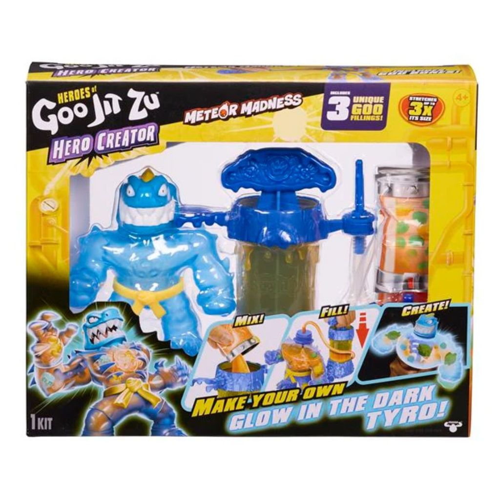 Heroes of Goo Jit Zu Tyro Glow Hero Creator Meteor Madness