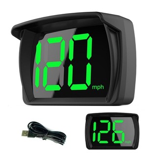 Velocímetro Digital Universal GPS HD LCD Display Inteligente Plug And Play Fonte Grande