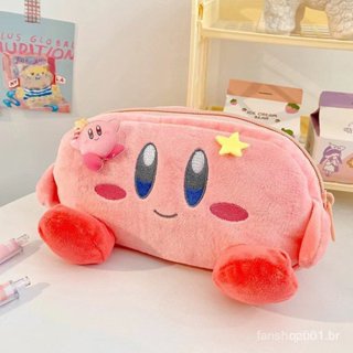 Sanrio Kirby Plush Estojo De Lápis Kuromi Cinnamorol Melody Grande Capacidade Saco De Papelaria Para Estudantes Armazena em Oferta na Shopee