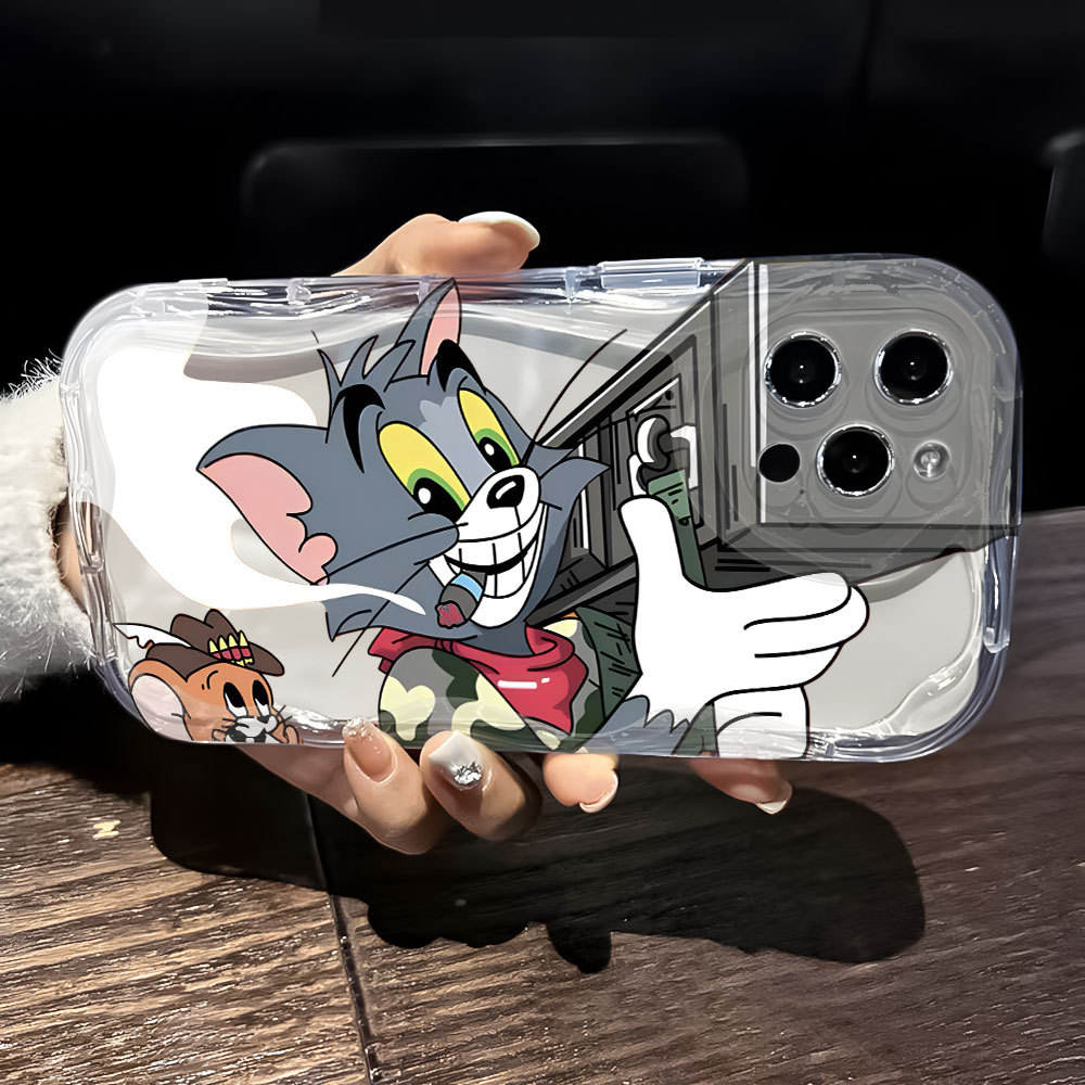 NUNCA Fica Amarela Capa Capinha Para Samsung Galaxy A03 A04E A05 A06 A12 A13 A14 A15 A16 A23 Normal Tom Gato Silicone