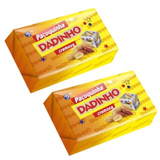 Kit 3 Paçoquinha Dadinho Cremosa 20g em Oferta na Shopee