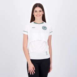 Camisa Gr33n Goiás Especial 2023 Feminina Branca