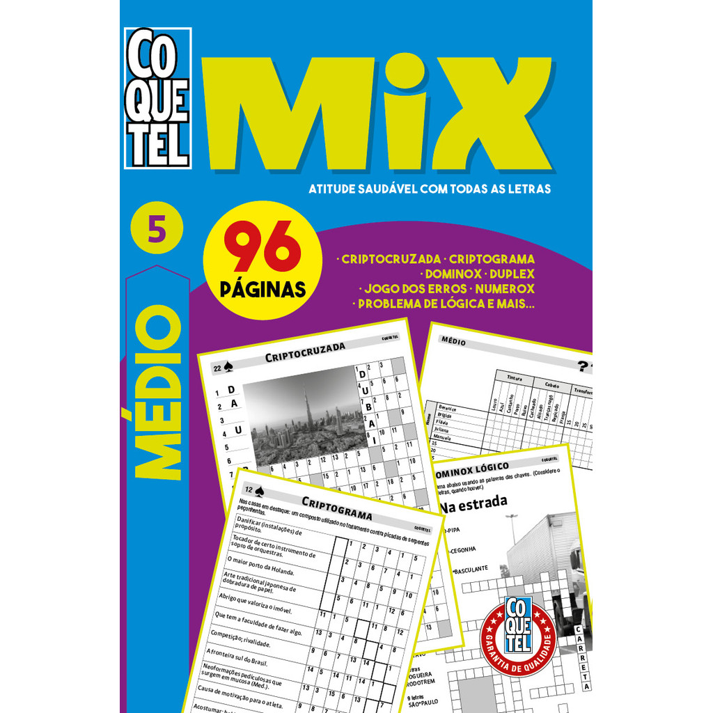 Livro Coquetel Mix 5 - Coquetel - NF