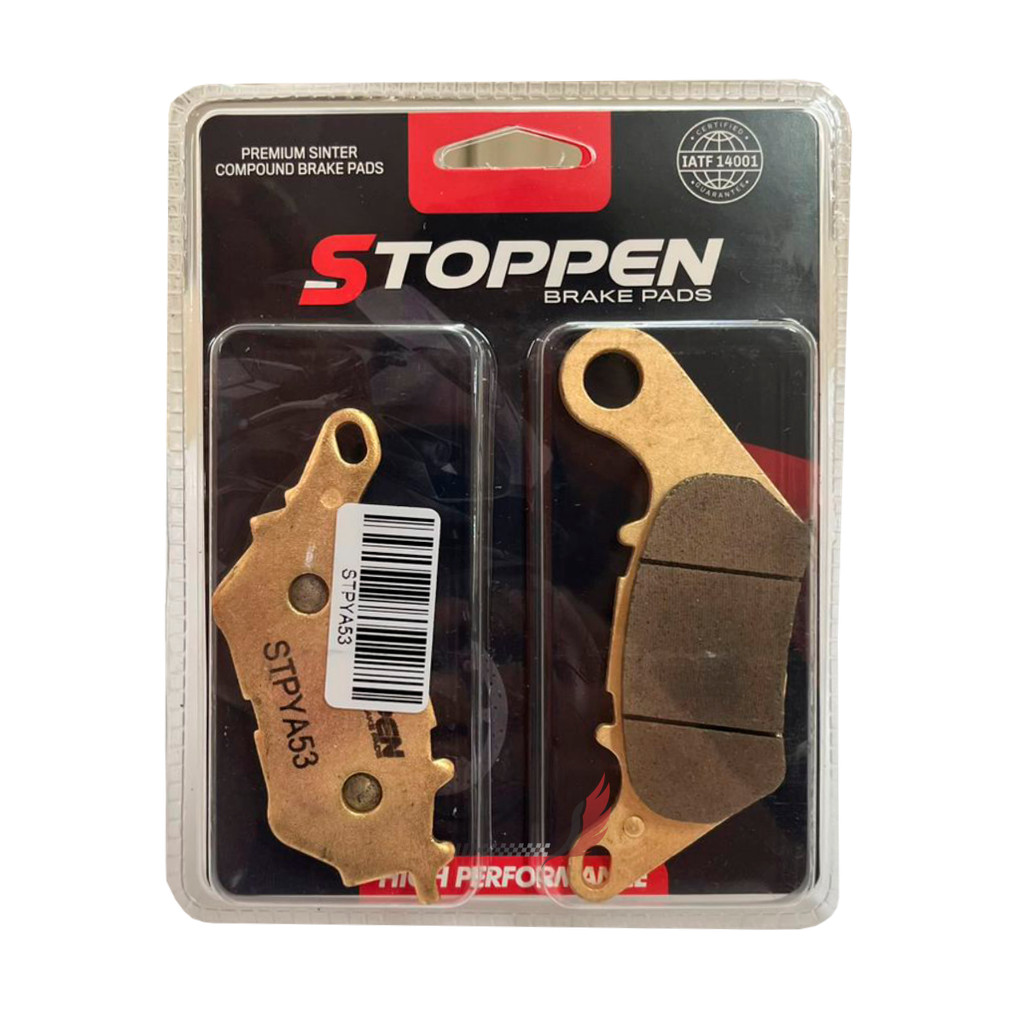 Pastilha Freio Stoppen Sinterizada Traseira Yamaha Xmax 250 Abs Mt03 Mt 03 321 Y