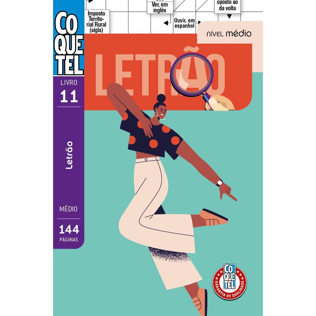 Livro Coquetel Letrão 11 | Nível Médio em Oferta na Shopee