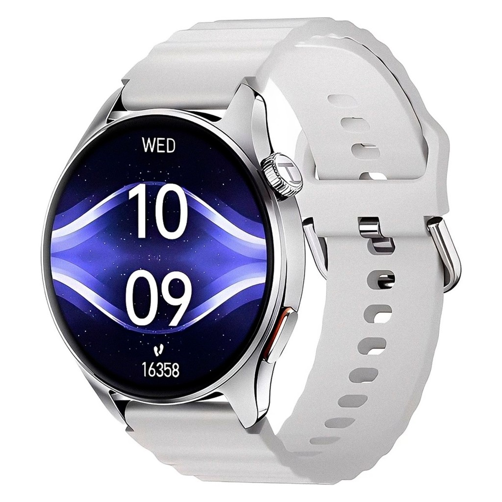 Smartwatch Haylou Watch 4S, com GPS integrado, Conexão Strava, Amoled 1,43", Assistente de voz, 1ATM